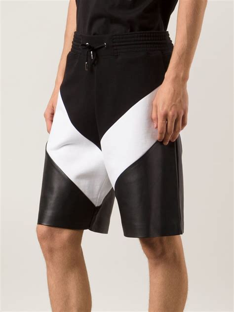 mens givenchy shorts|men Givenchy slides.